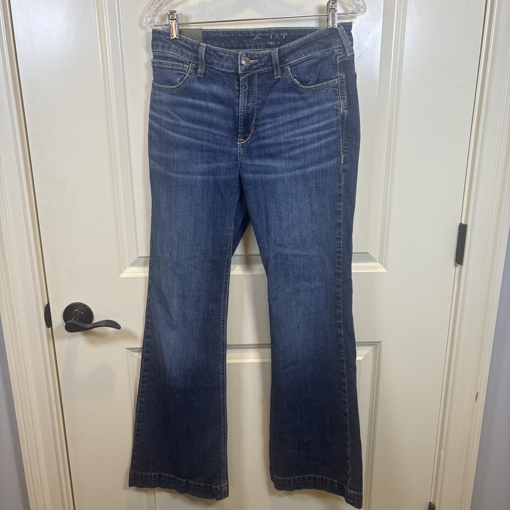 Ariat Denim Jeans Women's Size 30R High Rise Slim Trouser Bootcut Blue Denim